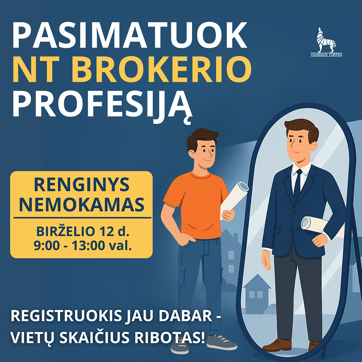 Pasimatuok NT Brokerio Profesiją